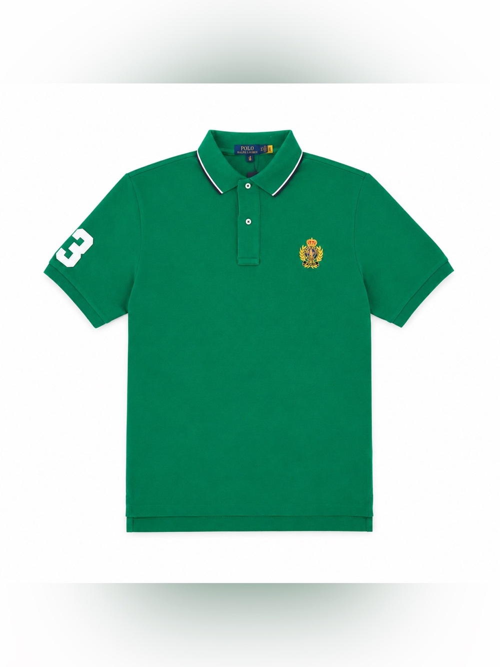 Polo Ralph Lauren Crest Polo Shirt - Mens Size XLT - Green